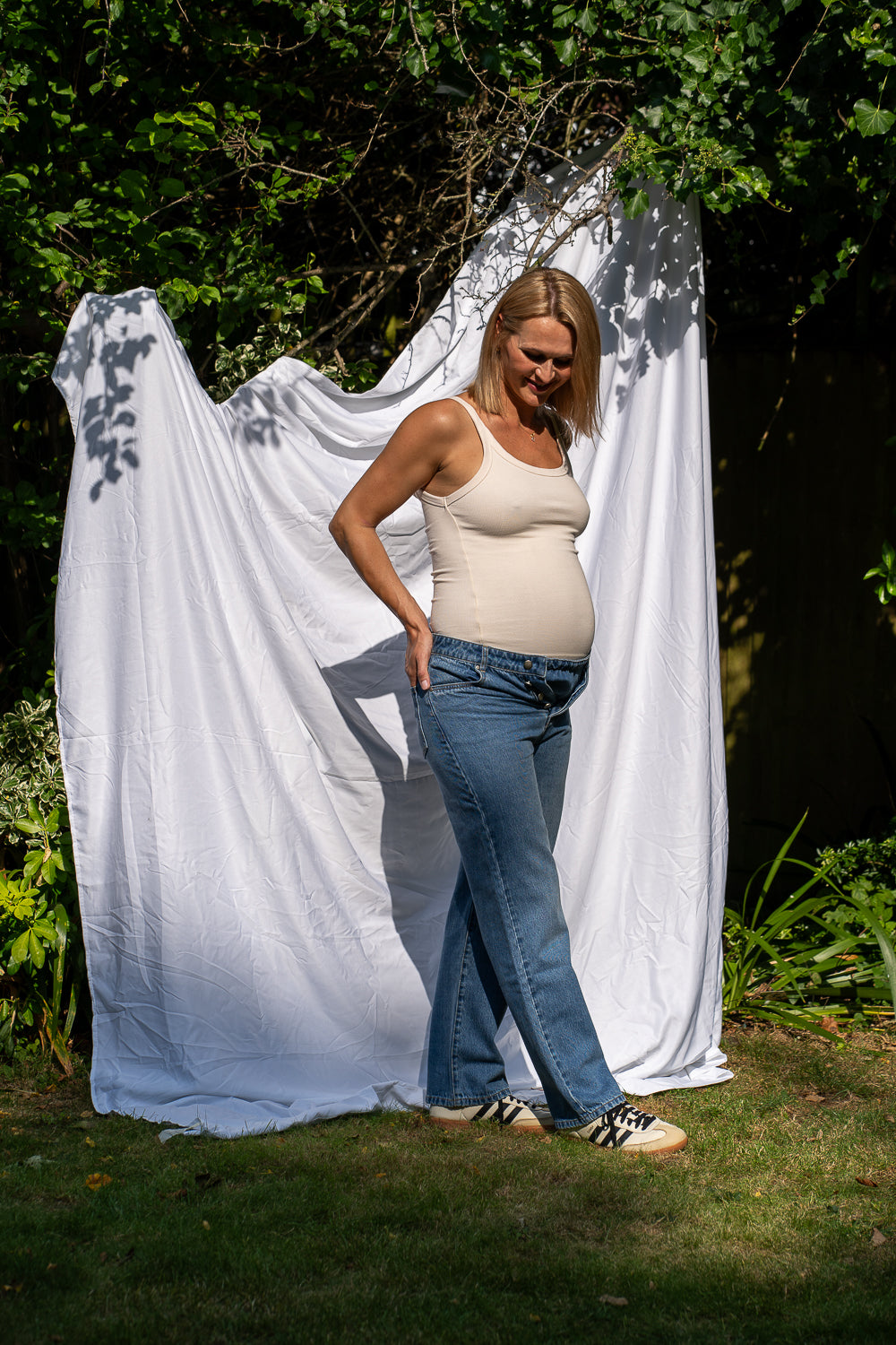 Jean Duo à jambe large